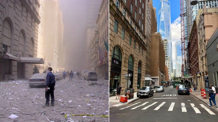 9/11 then and now: Photos show how the World Trade Center area has changed in 25 years