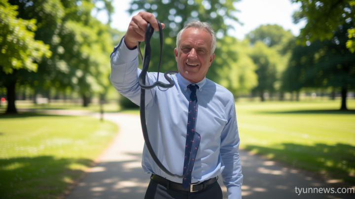 RFK Jr. captures pair of snakes in viral video