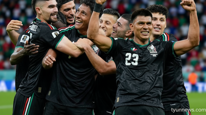Mexico becomes first country to reach knockout stage of World Cup