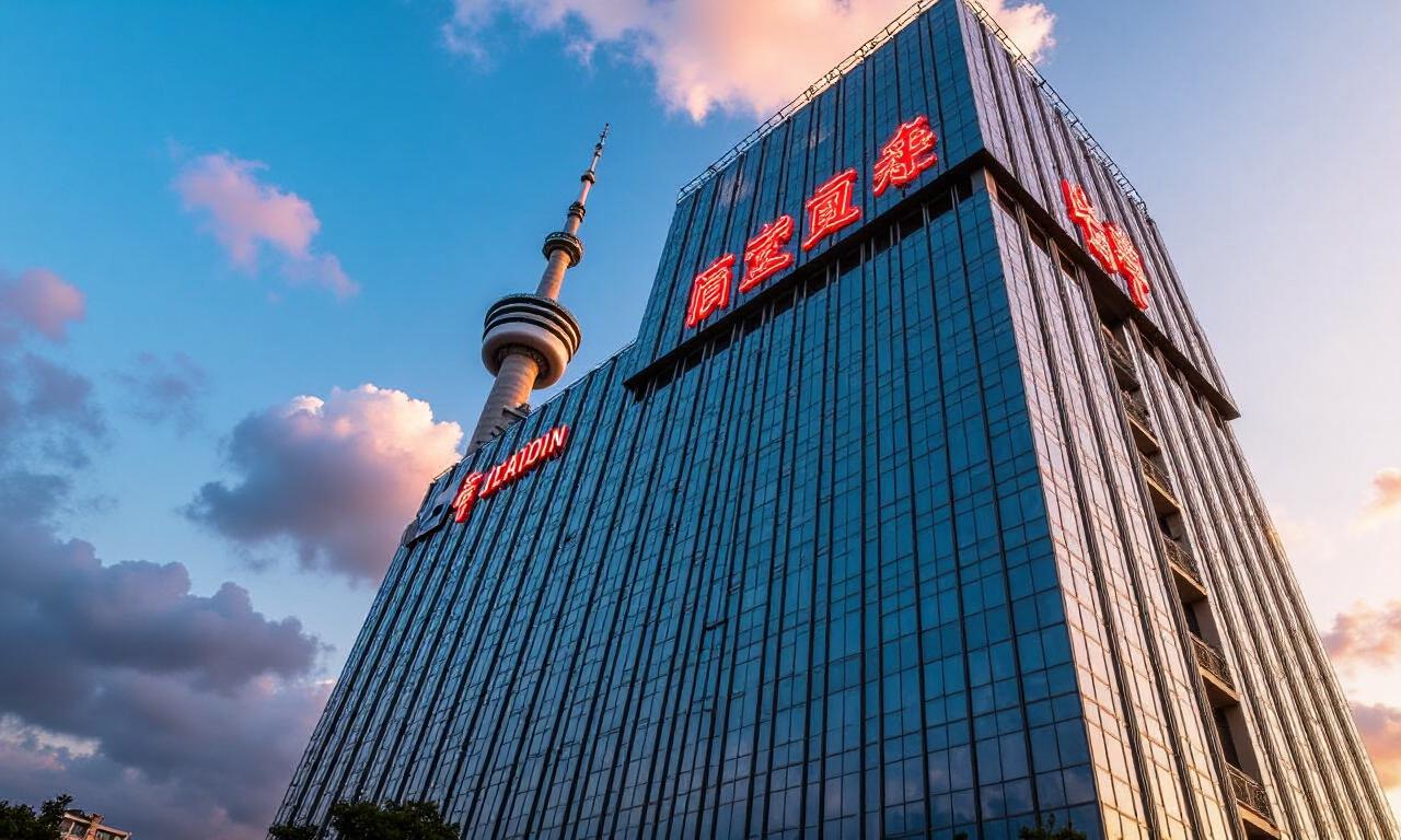 Tallest building in Beijing is damaged after small plane reportedly crashed into it