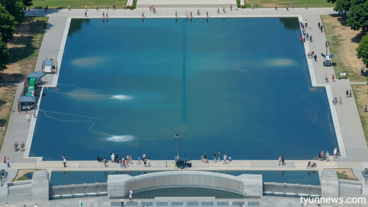 Trump doubles down on Reflecting Pool vandalism claims without providing evidence