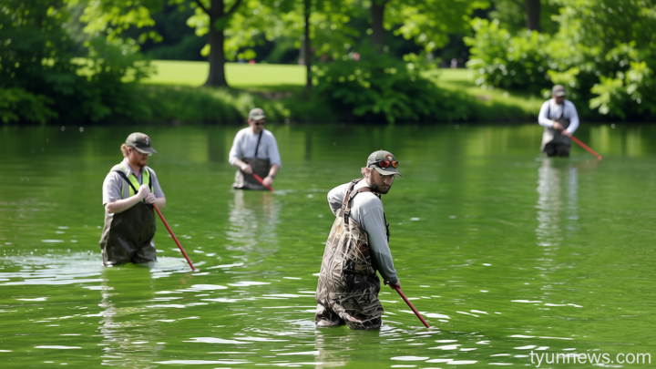 Park Service continues to battle algae in renovated Reflecting Pool