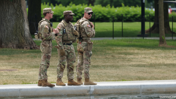 DC reaches settlement with man who protested troops’ patrol with Darth Vader song