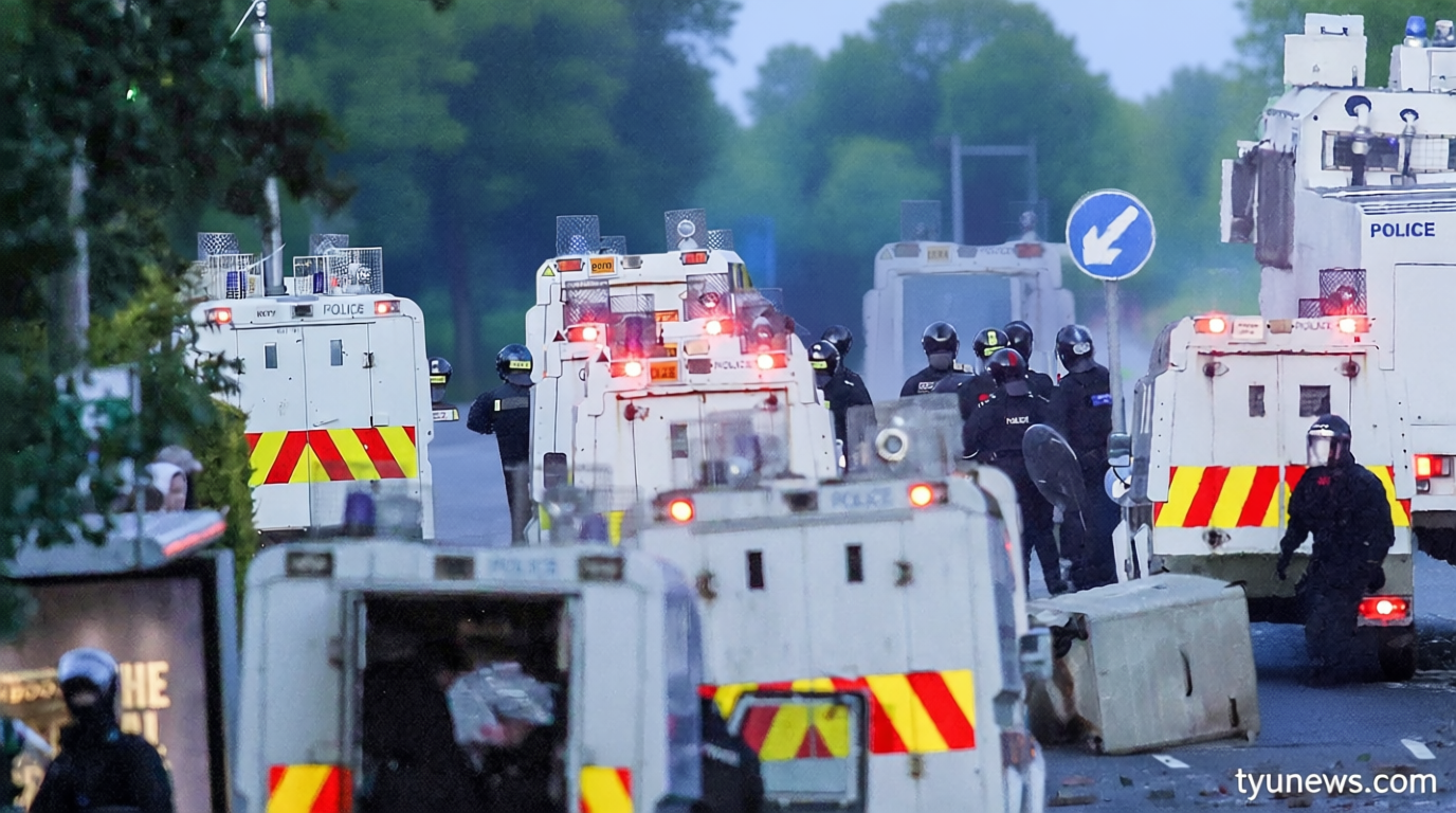 Extra officers called in as violent unrest in Belfast continues for another night