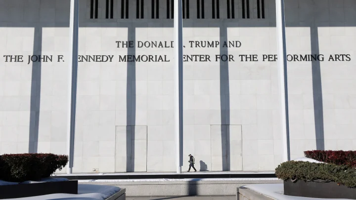 DOJ appeals Kennedy Center ruling ahead of deadline to remove Trump’s name