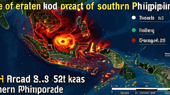7.8 magnitude earthquake shakes part of southern Philippines. Tsunami forecast for some coasts