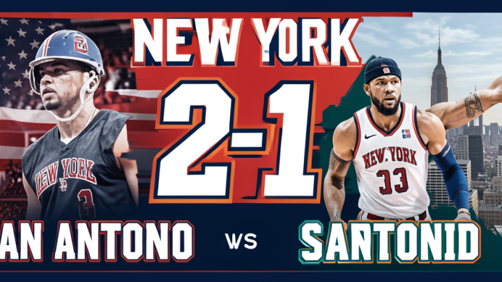 New York hosts San Antonio with 2-1 series lead