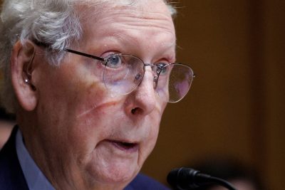 Sen. Mitch McConnell hospitalized with undisclosed condition, spokesperson says