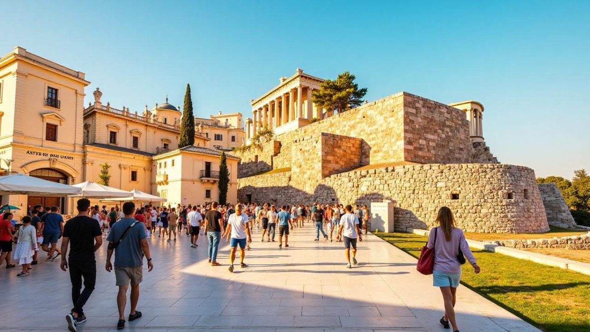 Man stabs tourists near the Acropolis in Athens, Greece