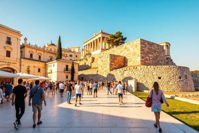 Man stabs tourists near the Acropolis in Athens, Greece
