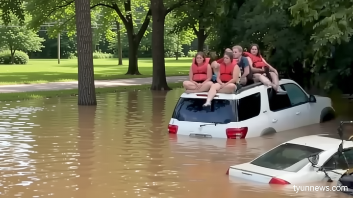 Missouri flooding: Dozens of water rescues reported, campground building collapses into floodwaters