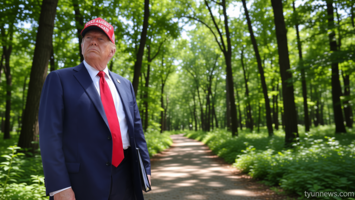 Trump designated disaster aid to 9 Republican-leaning states while plugging GOP candidates