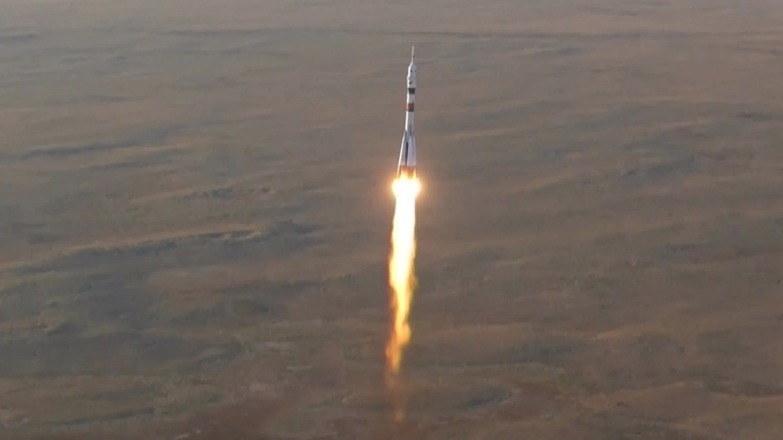 NASA astronaut joins Russian cosmonauts in launch to International Space Station