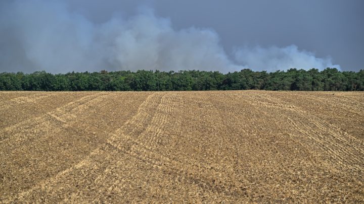 Fire near Paris forces evacuations, disrupts trains and highway