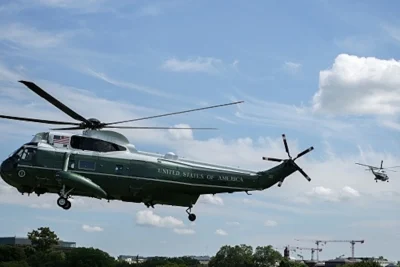 Federal officials investigating Marine One safety incident while Trump on board