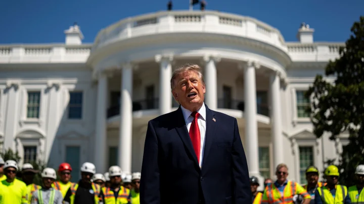 Trump calls White House ballroom a ‘military complex’ in Supreme Court bid to finish construction