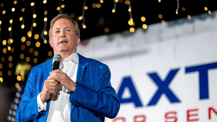 Texas GOP Senate candidate Ken Paxton works to overcome fundraising woes, with President Trump’s help