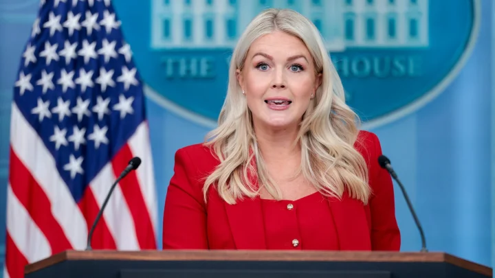 Trump announces White House press secretary Karoline Leavitt stepping down