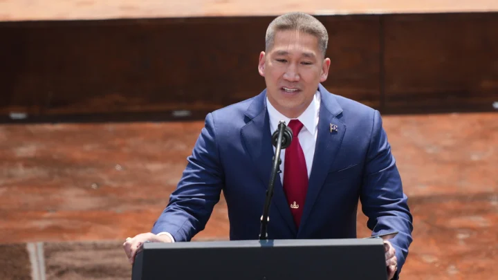 Trump says he is nominating Hung Cao to be Navy secretary