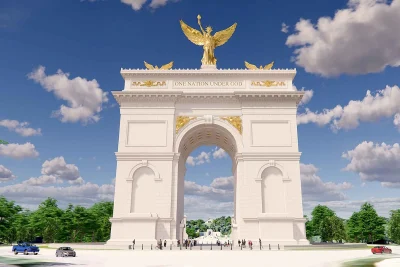 Federal preservation agency says it’s ‘terminating’ required consultation with local officials on Trump’s arch