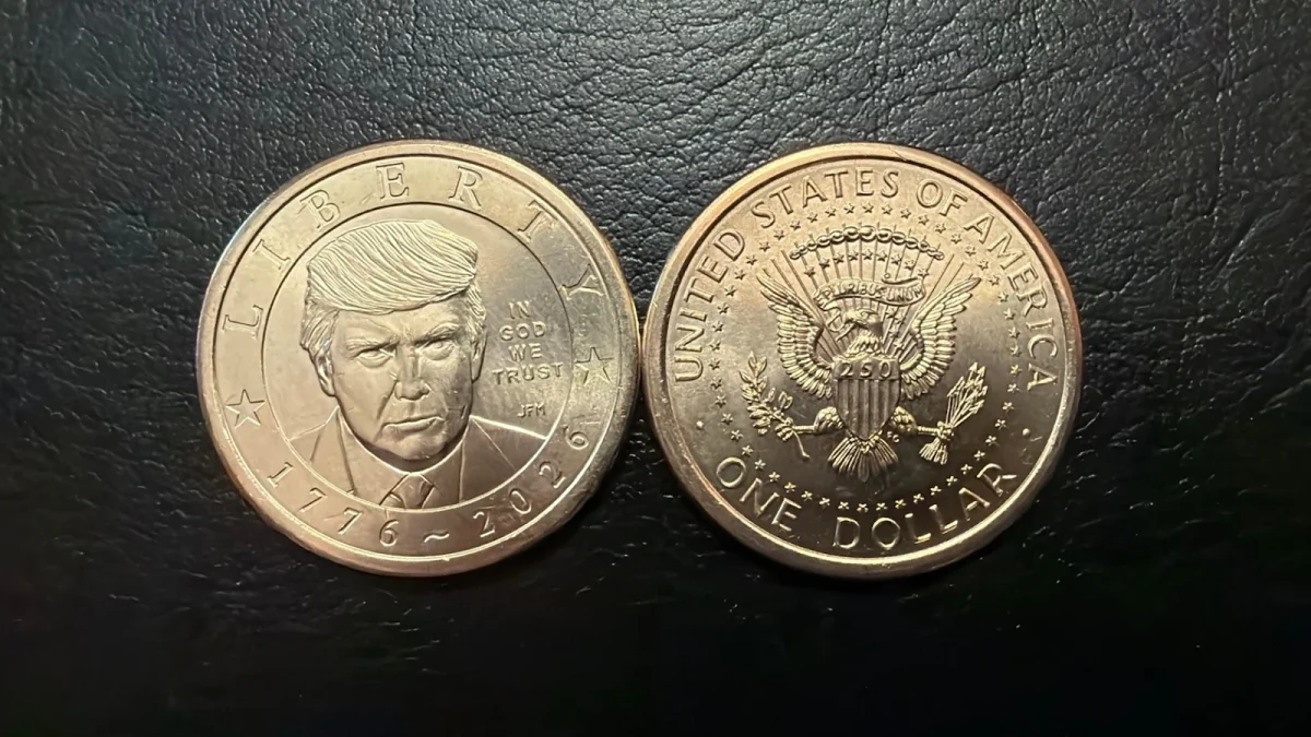 Trump’s face is now on money, with $1 coins going into circulation