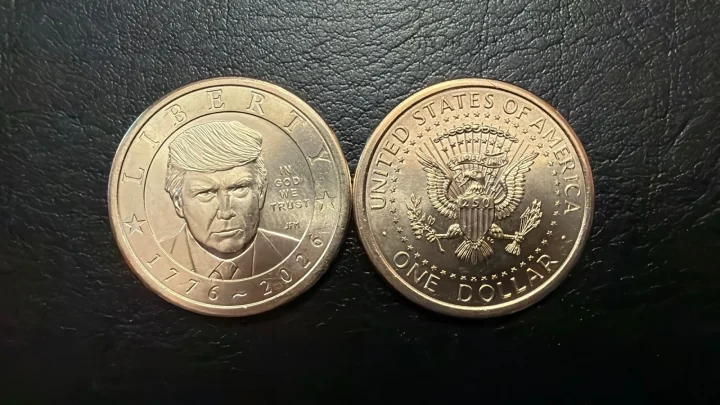 Trump’s face is now on money, with $1 coins going into circulation
