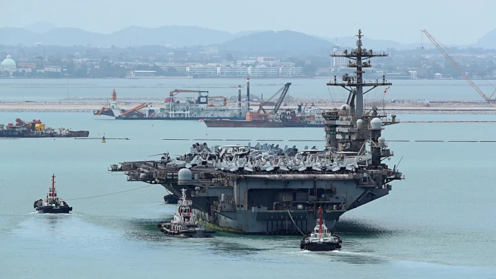 Family members speak out as USS Lincoln docks in Thailand after record 9 months at sea