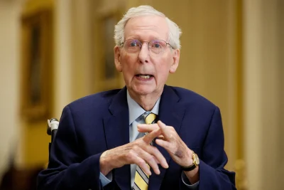 Sen. Mitch McConnell returns to Senate floor after hospitalization